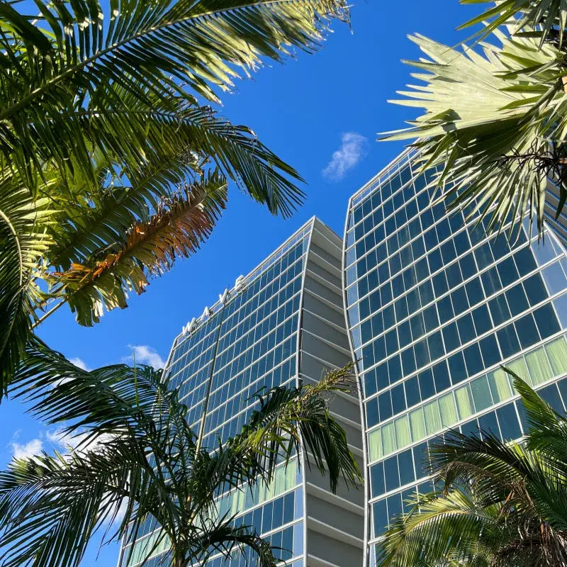 Hotel and resort building